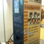 Die FunFotoBox als Give-Away Maschine..