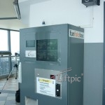 Automat wandhängend mit  Münzeinwurf Fotoausgabe