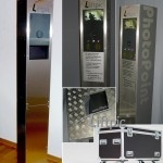 Mobiler PhotoPoint - zerlegbar & stabil, zur Aufnahme verschiedener Kamerasysteme