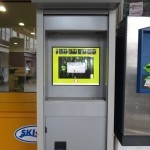 SB-Automat mit Münz- und Geldscheinwechlser